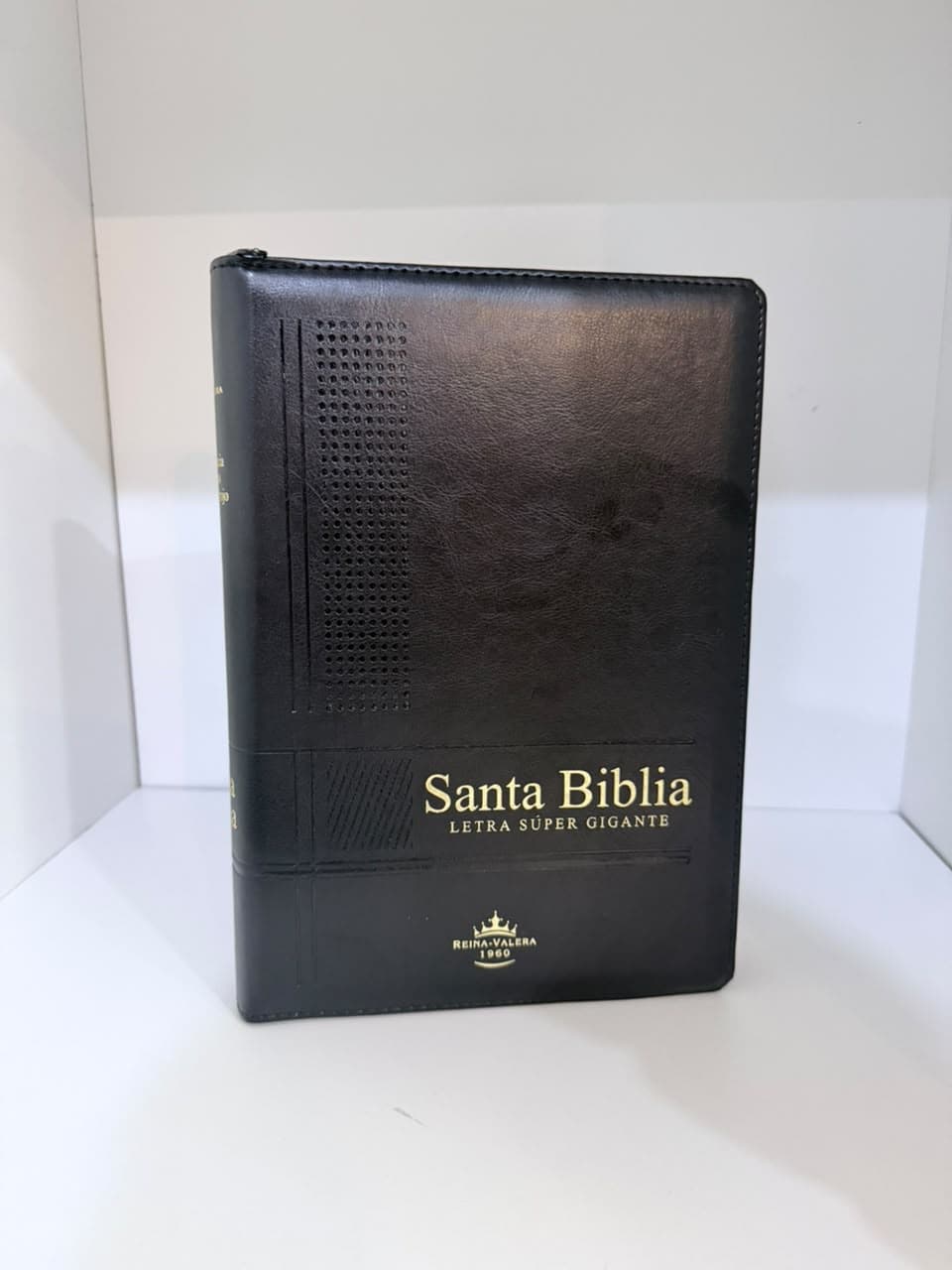 Biblia RVR1960 Letra Súper Gigante con índice + estuche + resaltador
